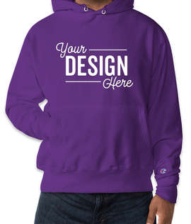 Champion Heavyweight Reverse Weave Pullover Hoodie - Color: Purple