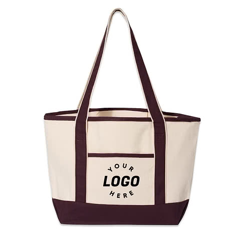 Deluxe Cotton Canvas Tote Bag | Custom Apparel - CustomInk