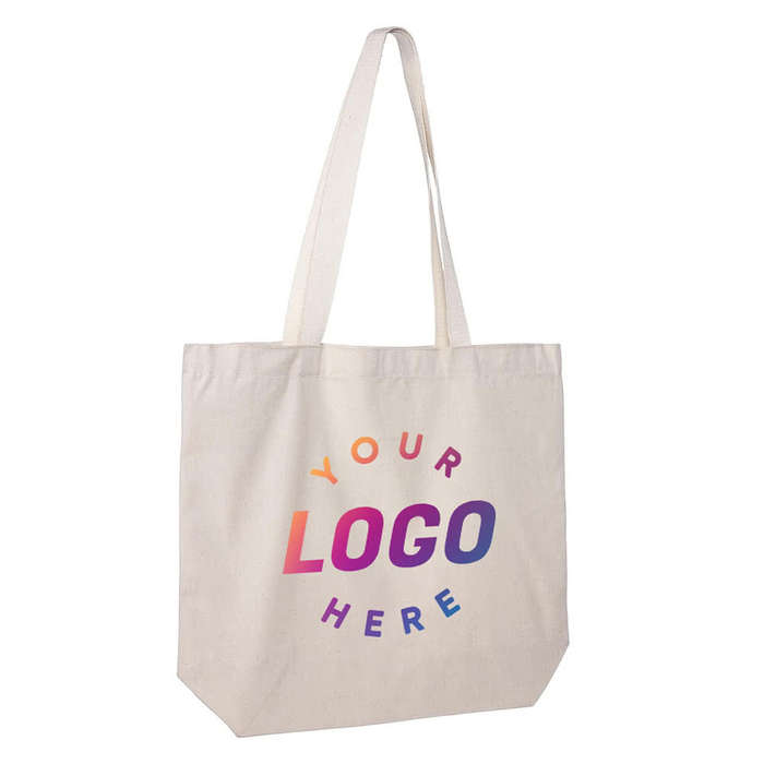 Royal Apparel USA-Made Medium Organic Canvas Tote Bag