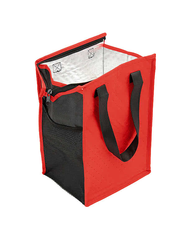 Dimples Recycled Non-Woven Cooler Tote Bag