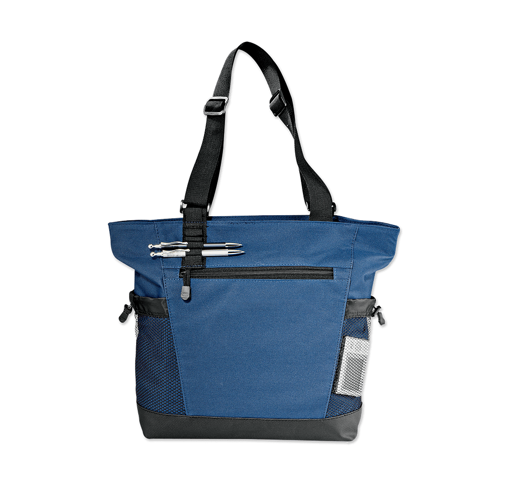 Large Urban Passage Business Zippered Tote Bag-default