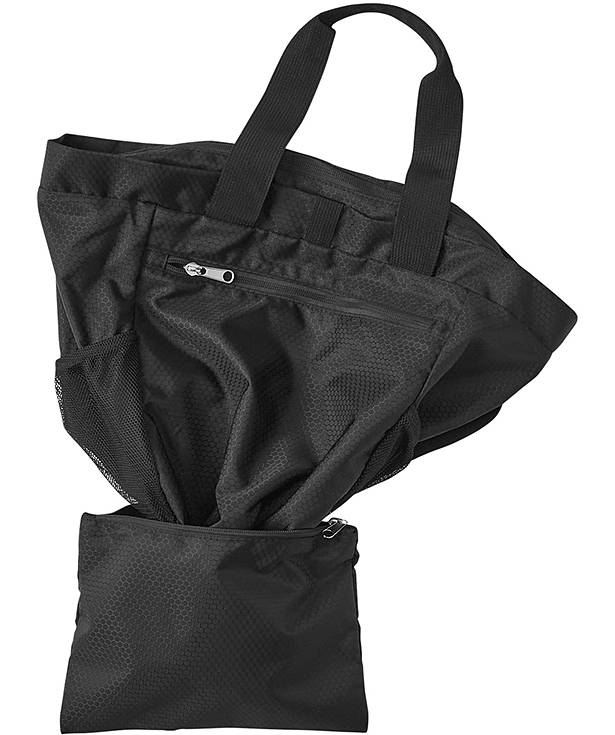 In Transit Recycled Packable Backpack Tote Bag
