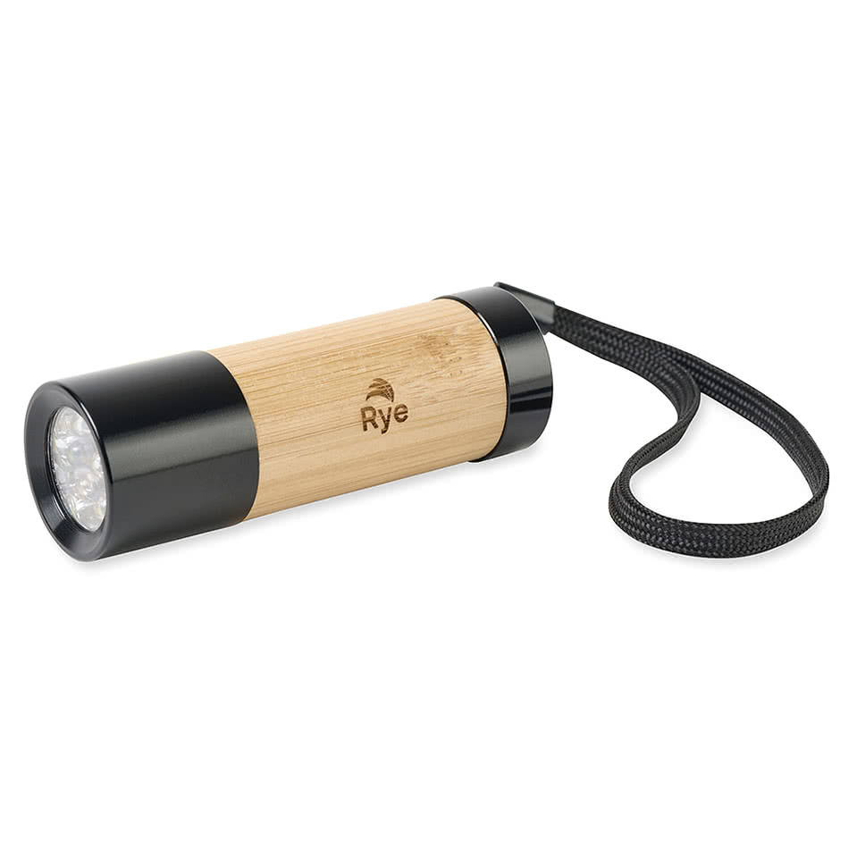 Mini LED Bamboo Flashlight