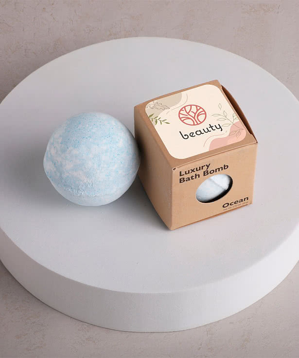 Full Color Luxury Bath Bomb