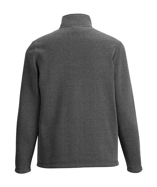 Edwards Herringbone Quarter Zip Fleece Jacket