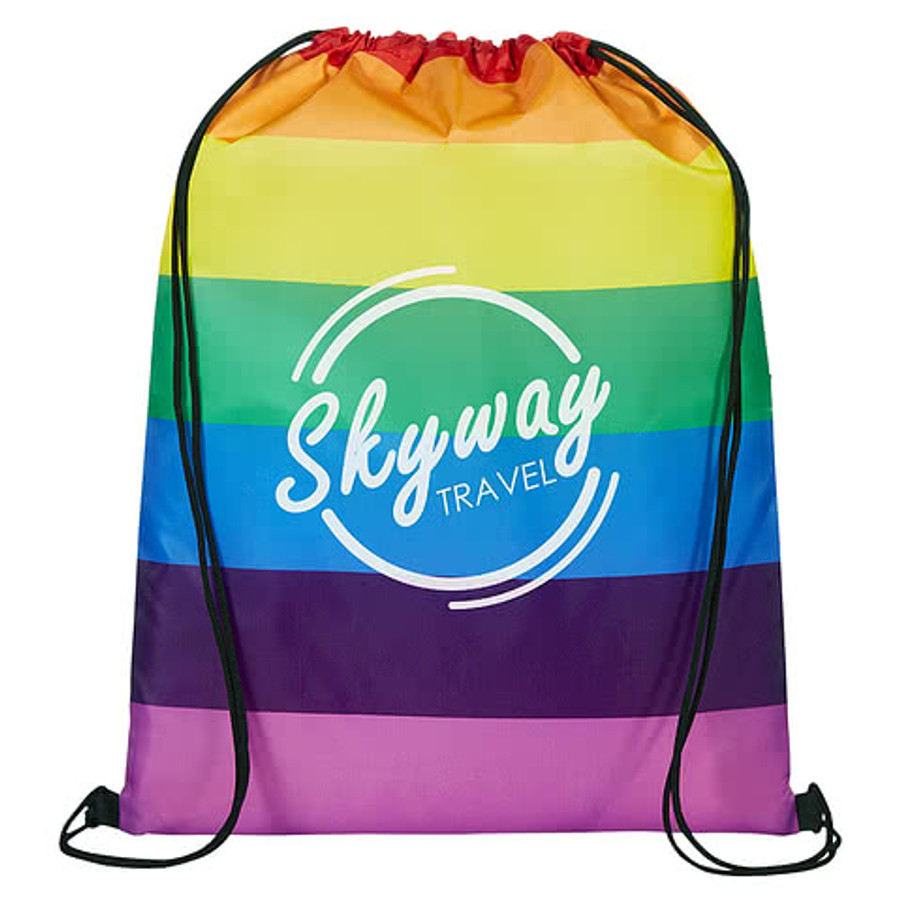 Rainbow Drawstring Bag