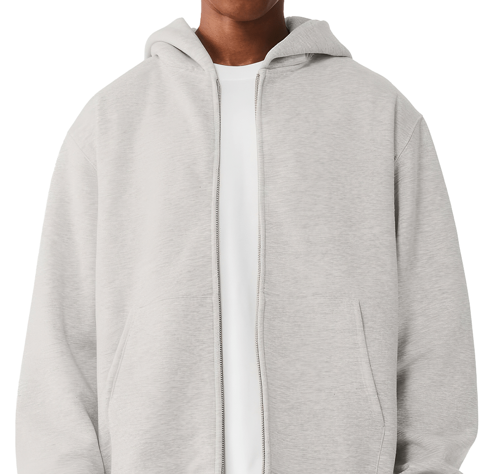 Bella + Canvas Heavyweight Full Zip Hoodie-default