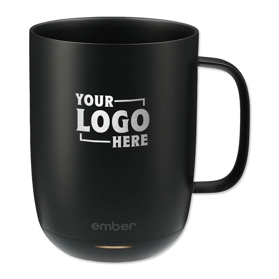 Ember Laser Engraved 14 oz. Stainless Steel Temperature Control