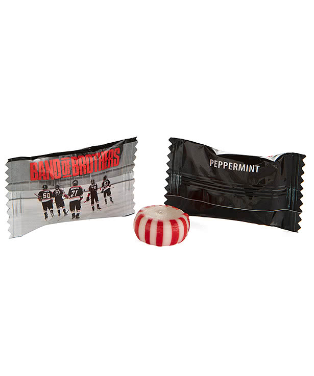 Full Color Individually Wrapped Peppermints (Case of 2000)