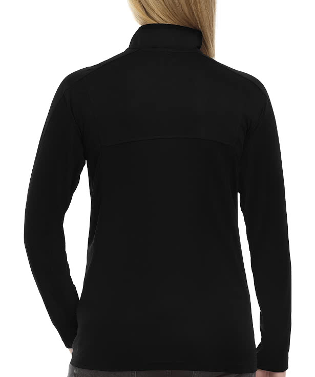 Blue Generation Women's BLU-X-DRI Quarter Zip Performance Pullover