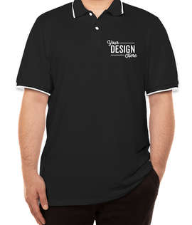 Nautica Deck Pique Polo - Color: Black