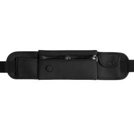 Neoprene Running Belt Fanny Pack - Color: Black