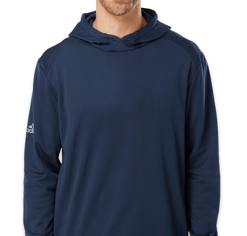 Adidas 100% Recycled Textured Pullover Hoodie-default