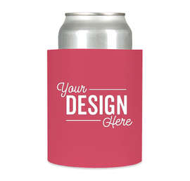 Foam Can Cooler - Color: Red