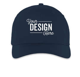 Richardson Pro Twill Snapback Hat - Color: Navy