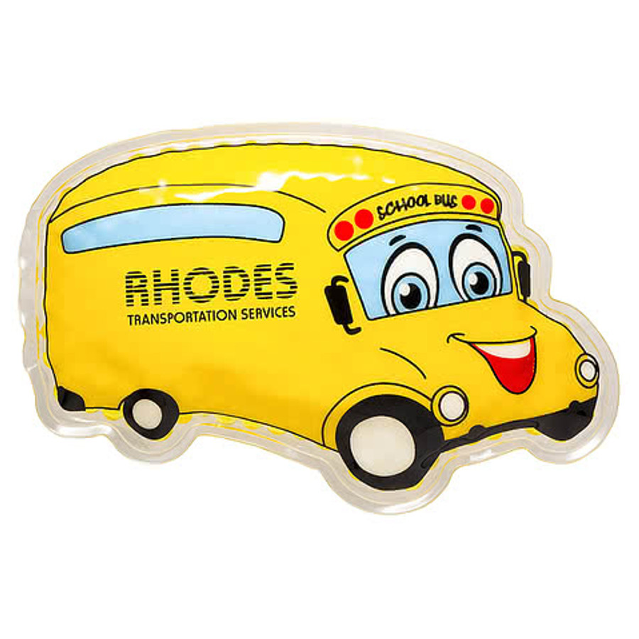 School Bus Hot/Cold Pack in Yellow