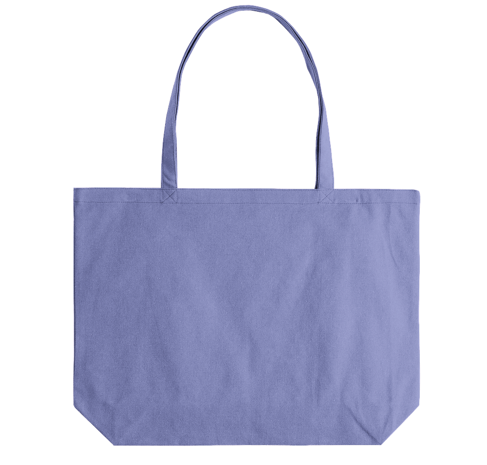 Large Midweight Pigment Dyed Canvas Tote Bag-default