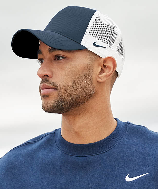 Nike Recycled Snapback Trucker Hat - Printed