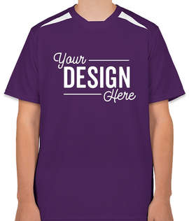 High Five Contrast Performance Jersey - Color: Purple / White