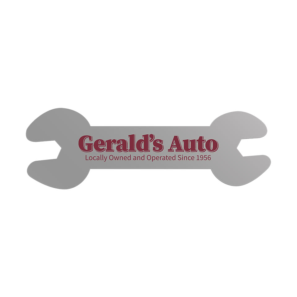 Full Color Re-Stick-It 1.375 in. x 4.125 in. Wrench Shaped Reusable Decal