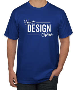 Canada - Anvil Jersey T-shirt - Color: Royal Blue