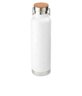 22 oz. Thor Speckled Copper Vacuum Insulated Water Bottle - Color: White