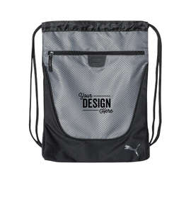 Puma Drawstring Bag - Color: Grey / Black