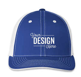 Pacific Headwear Flexfit Trucker Hat - Color: Royal / White