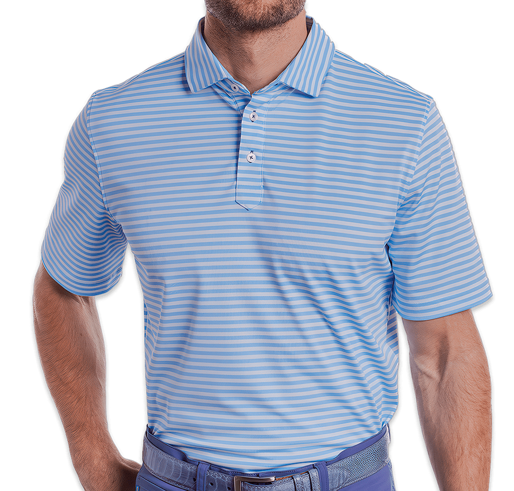 Stitch Club Stripe Performance Polo-default