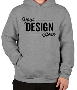 Soffe 50/50 Pullover Hoodie - Color: Oxford