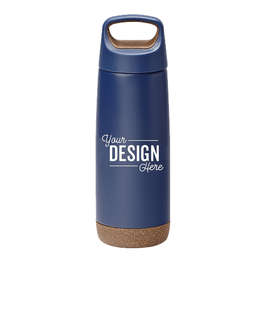 20 oz. Valhalla Copper Vacuum Insulated Water Bottle - Color: Navy