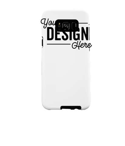 Full Color Galaxy S8+ Tough Phone Case - White