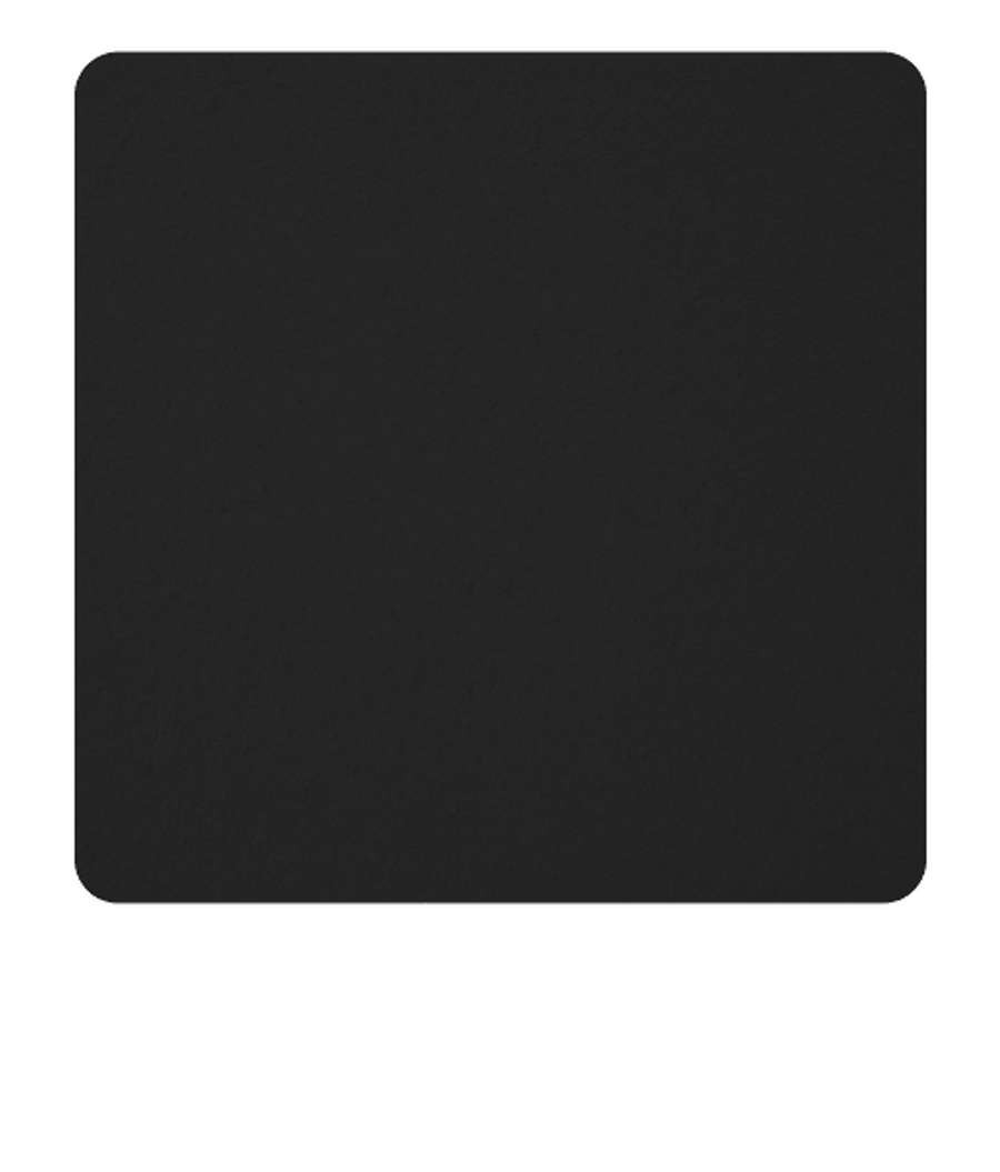 Square Cardboard Coaster in Black