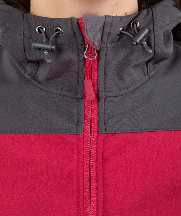 Port Authority Women's Contrast Hooded Soft Shell Jacket