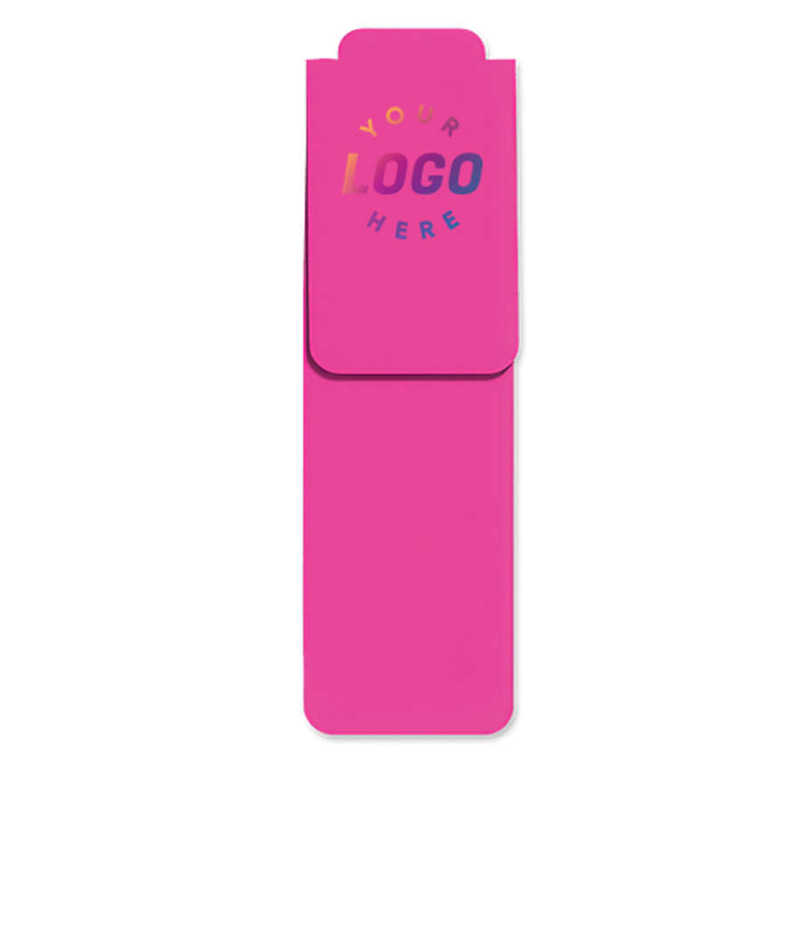Full Color Magneticmark Bookmark in Raspberry