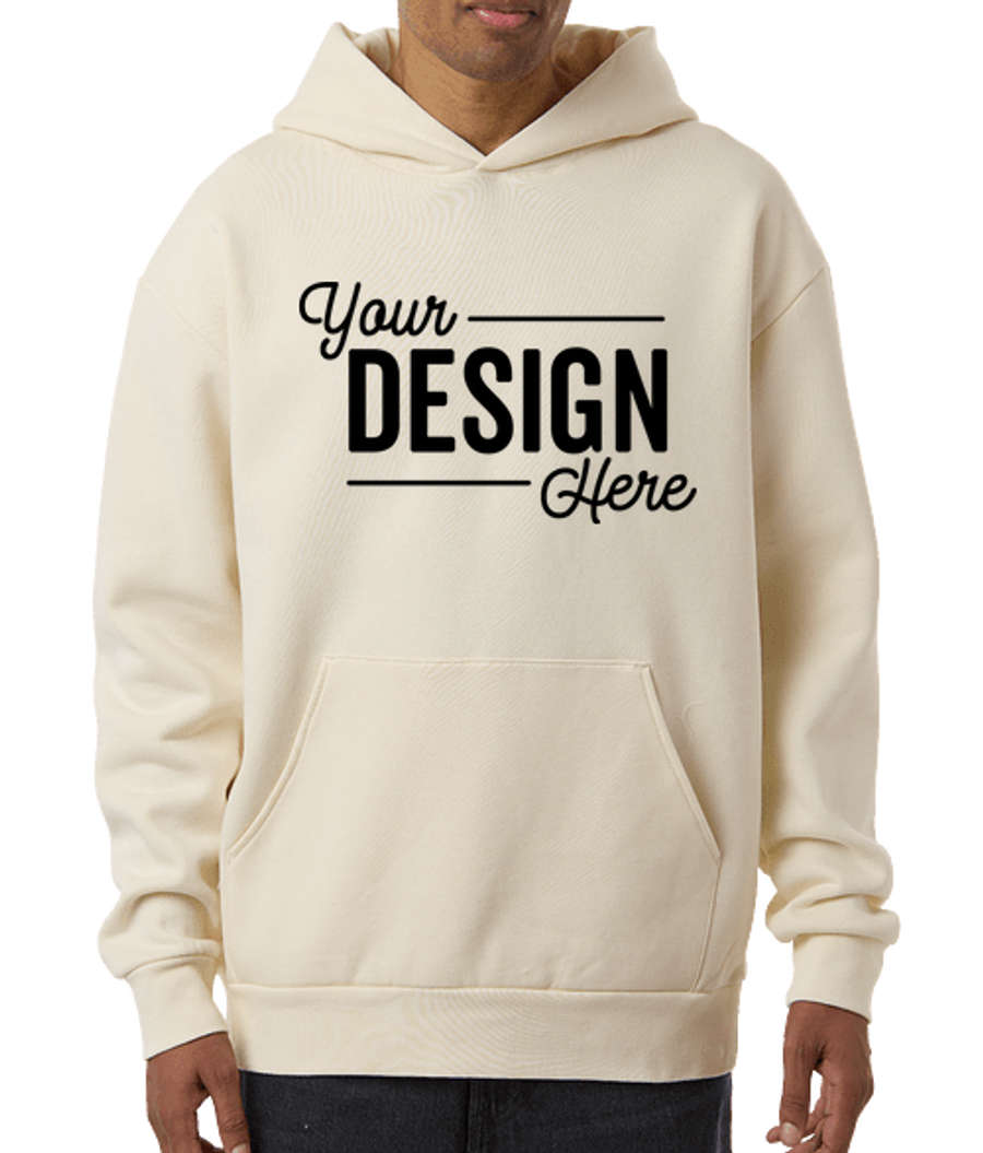 Independent Trading Boulevard Heavyweight Pullover Hoodie in Bone