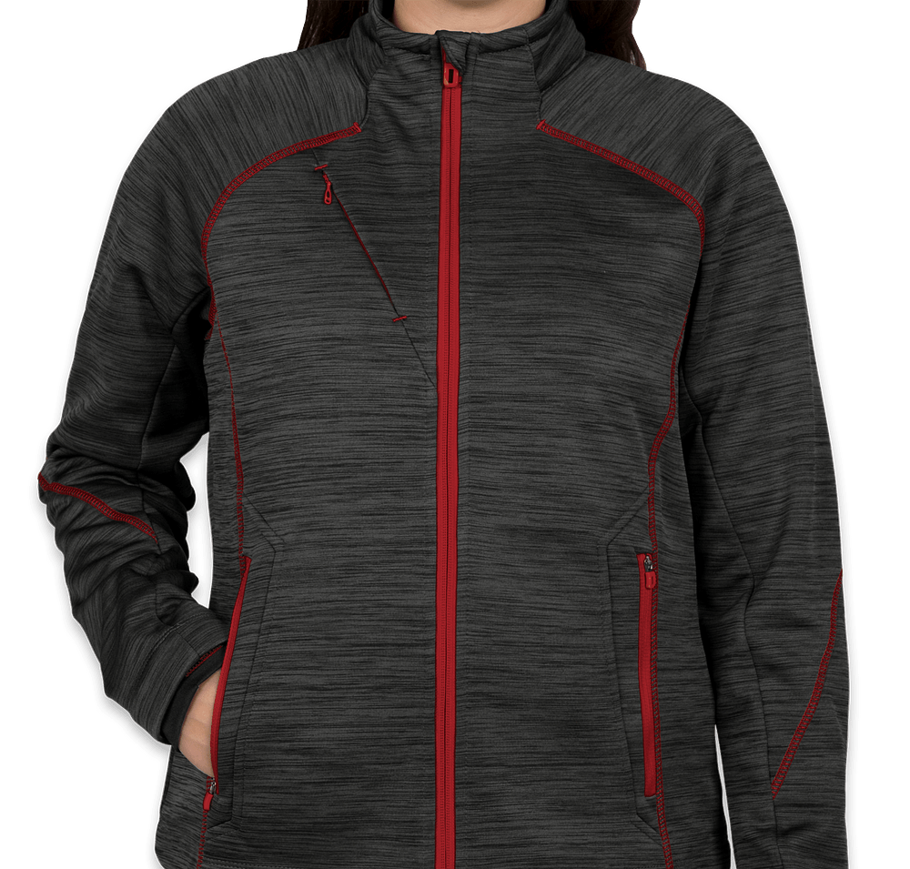 North End Women's Tech Fleece Jacket-default