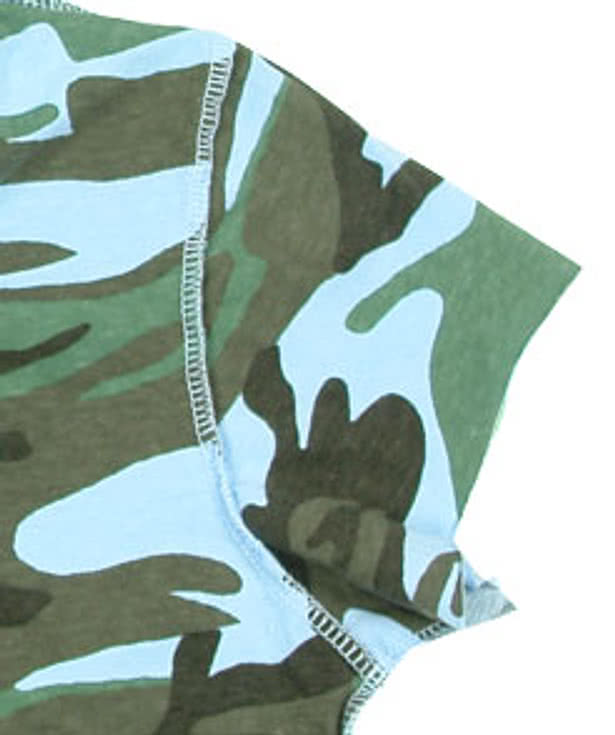 Alternative Apparel Girly Over Dyed Camo T