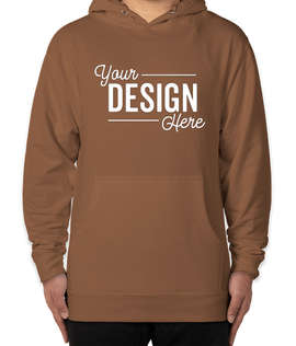 Independent Trading Midweight Pullover Hoodie - Color: Saddle