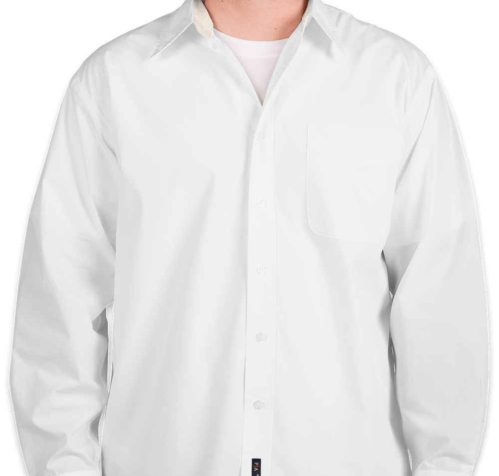 Port Authority Extended Size Long Sleeve Easy Care Shirt - Printed-default