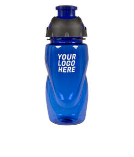 17 oz. Gobi Flip-Top Sports Bottle - Color: Transparent Blue