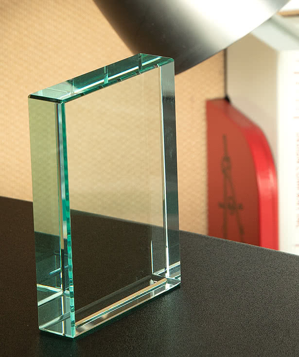 Laser Engraved Tavoli Paperweight