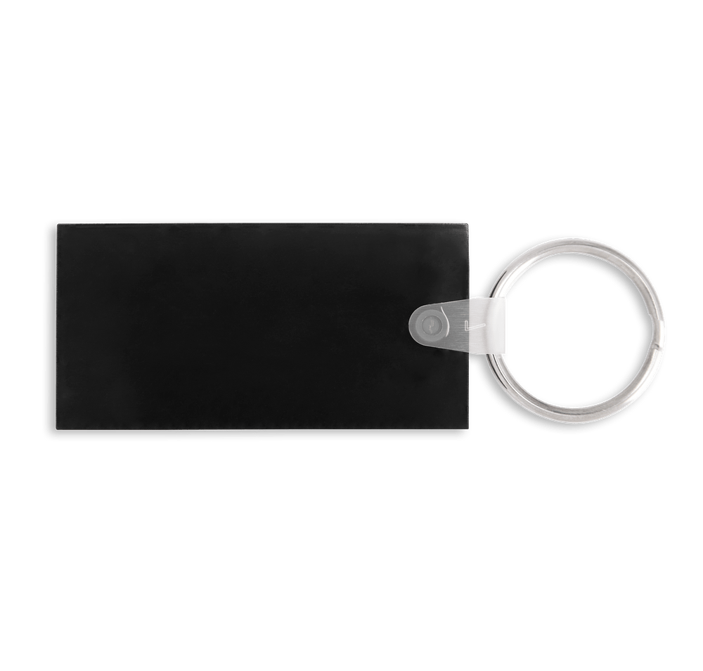 Rectangle PVC Keychain-default