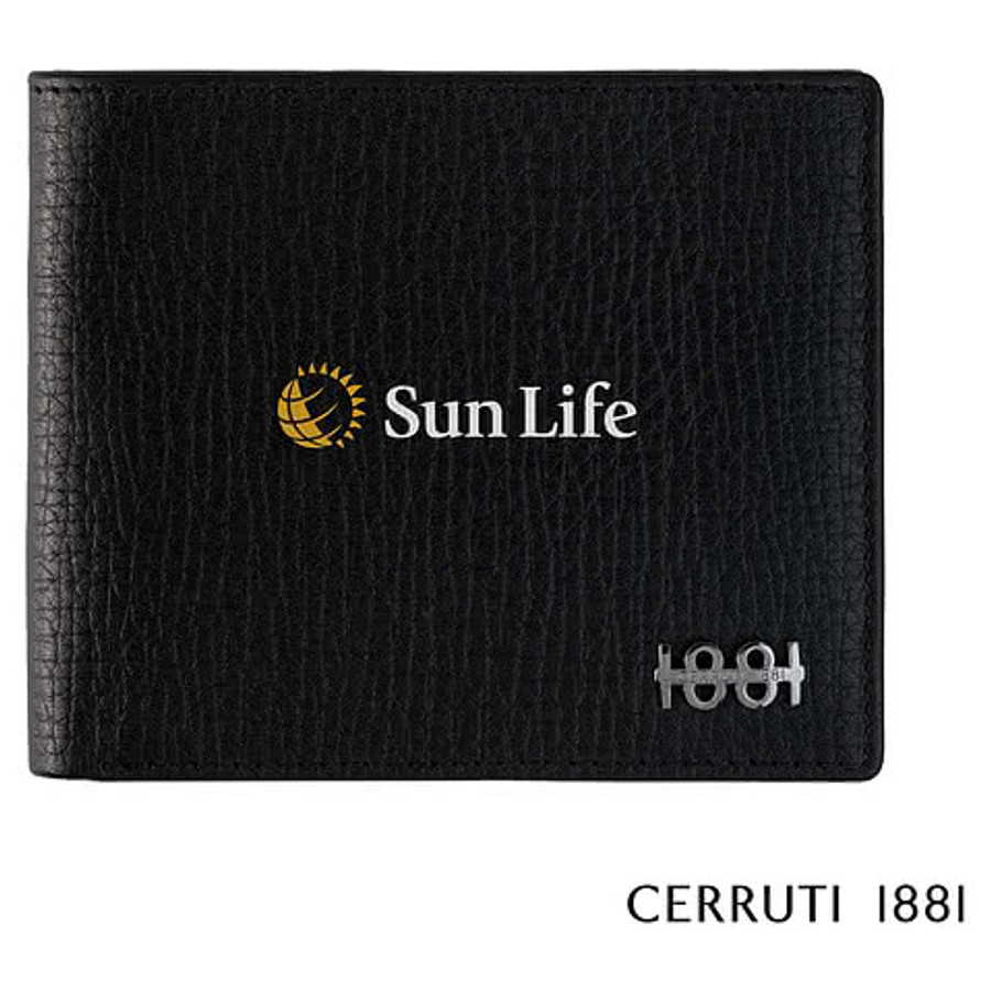 Cerruti 1881 Irving Money Wallet in Black
