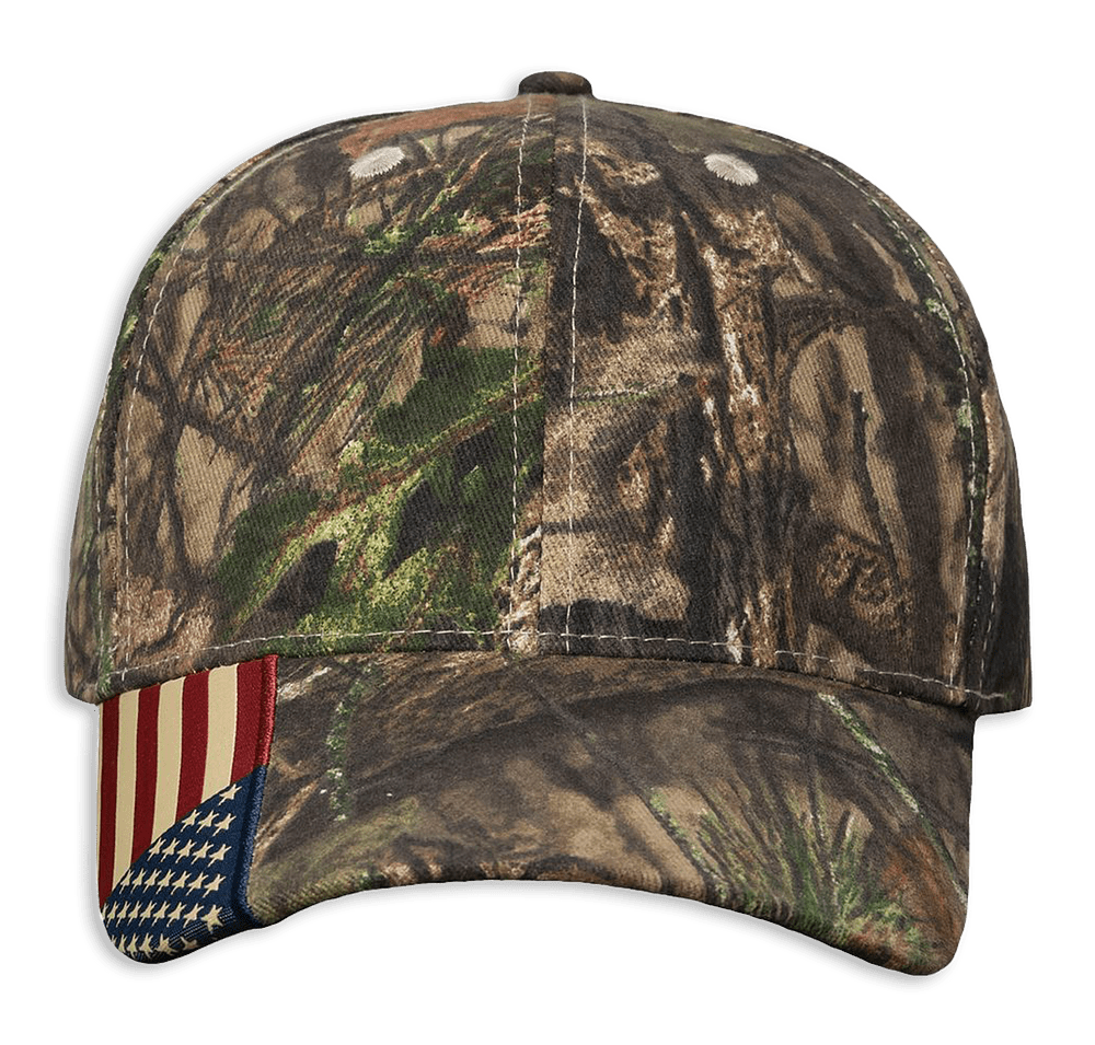 Kati Camo USA Flag Baseball Hat-default