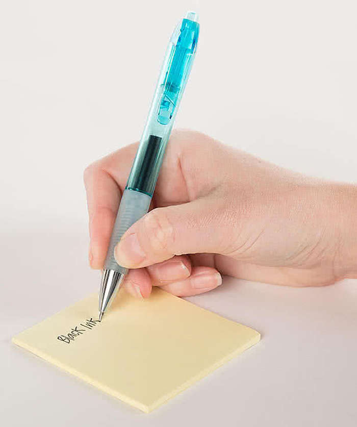  Bic Intensity Clic Gel Pen - Translucent 3421-T
