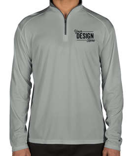 Badger Contrast Quarter Zip Performance Shirt