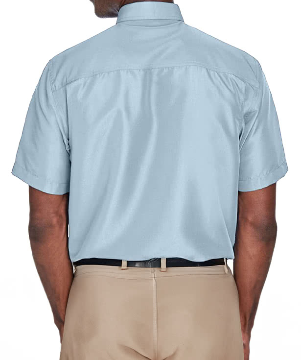 Harriton Key West Performance Short Sleeve Staff Shirt