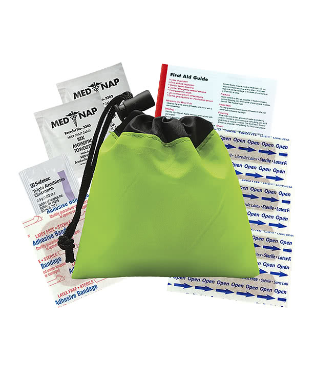 Cinch Pouch 11-Piece First Aid Kit