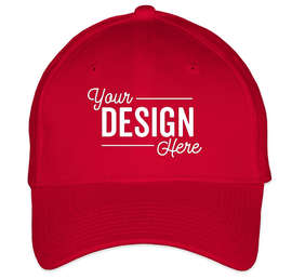 New Era 39THIRTY Stretch Fit Cotton Hat - Color: Scarlet Red